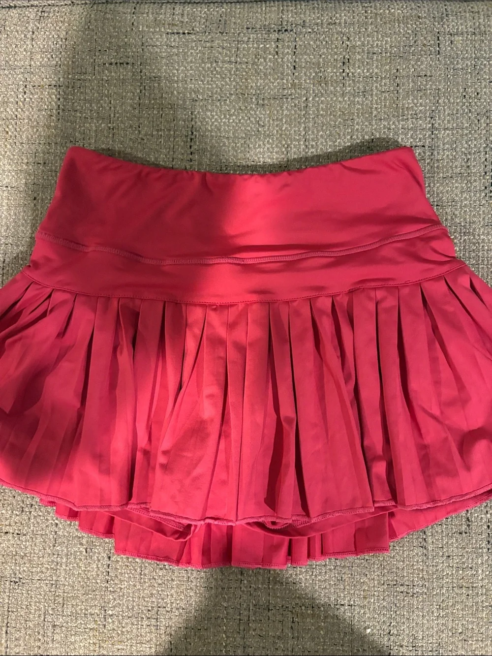 Lot of 3 Goldhinge Pleated Tennis Skirts in Light Blue, Teal and Bright Pink XS - Picture 4 of 4